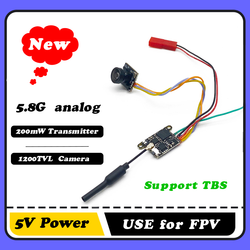 SLONWAKE 5,8G 1200TVL cámara F - Drone Receiver reseña y precio